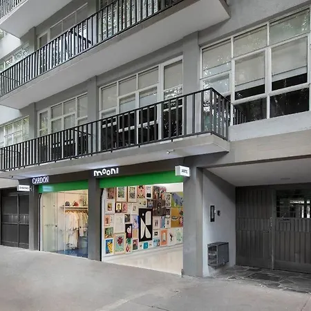 D.4 Acogedor Departamento En La Iconica Roma Norte Cidade do México Exterior foto