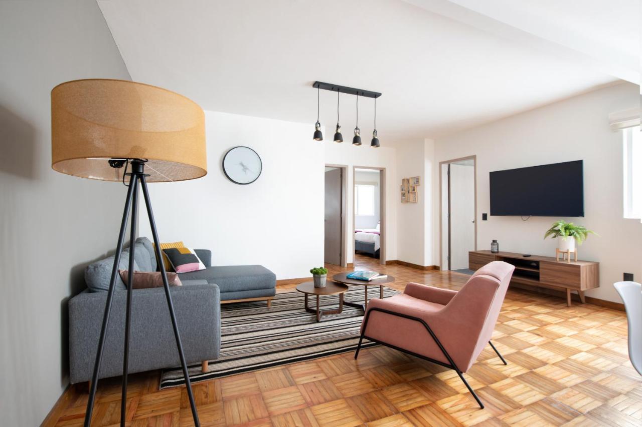 D.4 Acogedor Departamento En La Iconica Roma Norte Apartamento